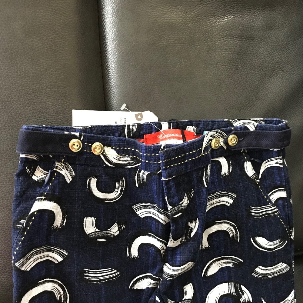 NWT Cartonnier Charlie Trouser straight-leg pant